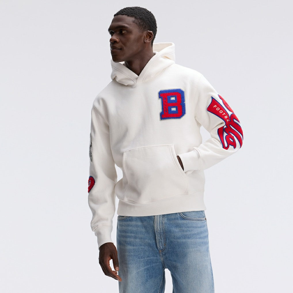 Buffalo Bills IconicFleece Letterman Hoodie | NFL Online