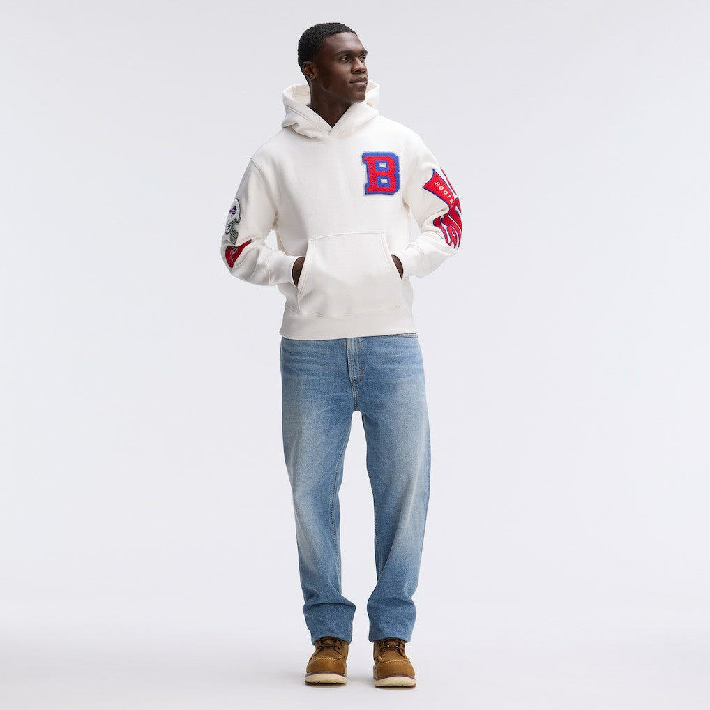 Buffalo Bills IconicFleece Letterman Hoodie | NFL Online