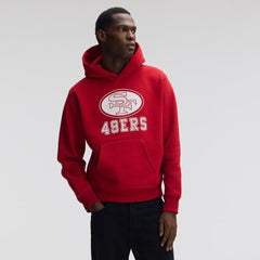 San Francisco 49ers IconicFleece Flocked Hoodie | NFL Hot