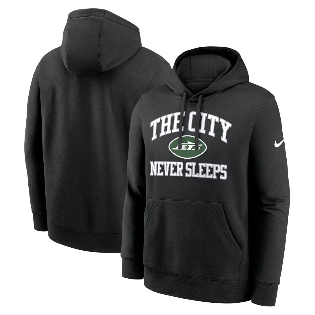 New York Jets The City Never Sleeps Club Fleece Hoodie | NFL Outlet