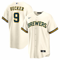 Bob Uecker Milwaukee Brewers Nike Home Retired Player Replica Jersey - MLB Jerseys