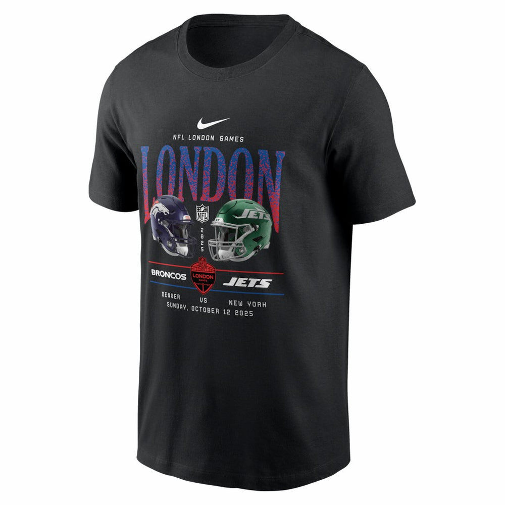 Denver Broncos vs. New York Jets International Games London 2025 T-Shirt | NFL Discount