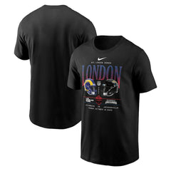 Jacksonville Jaguars Los Angeles Rams vs.  International Games London 2025 T-Shirt | NFL Discount