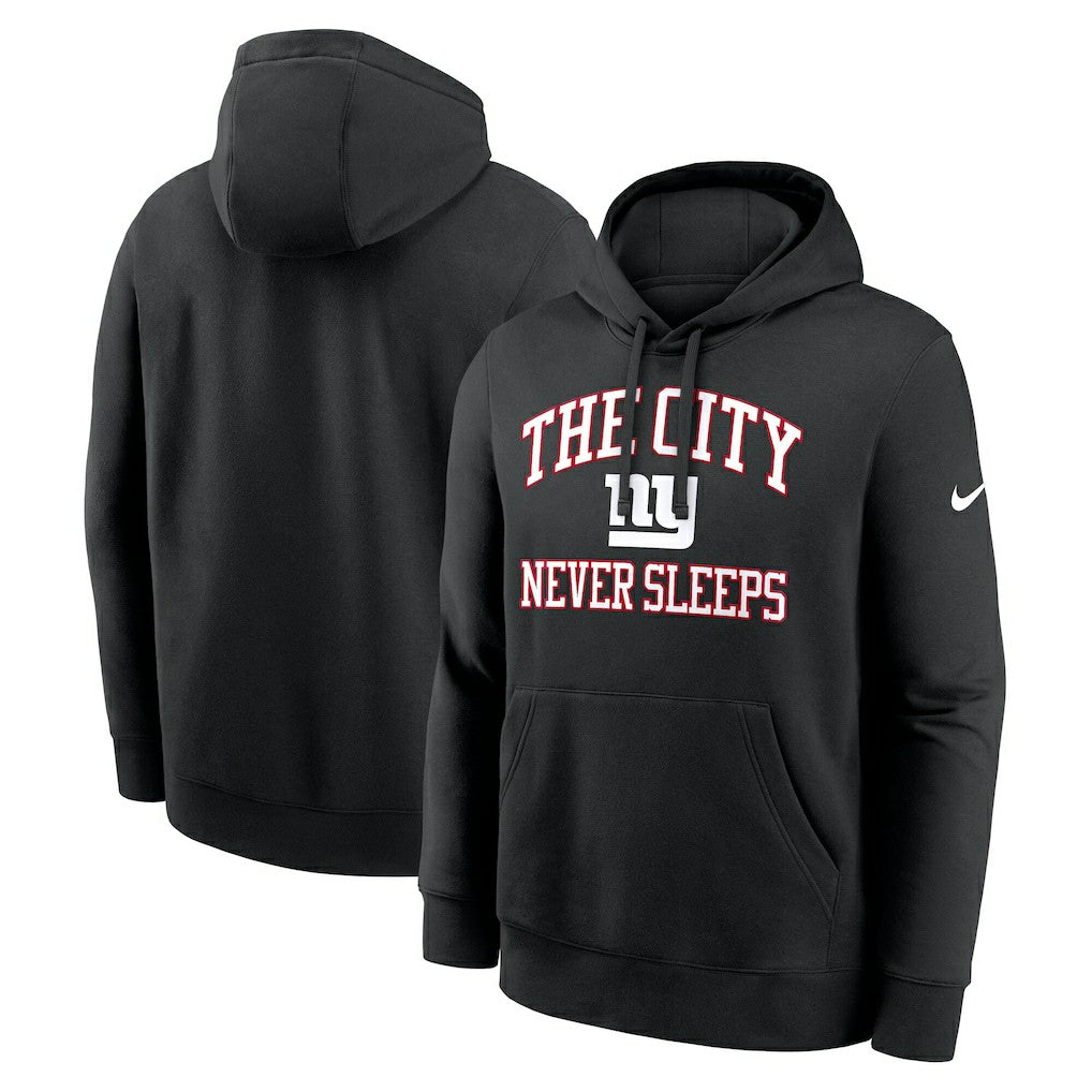 New York Giants The City Never Sleeps Club Fleece Hoodie | NFL Online
