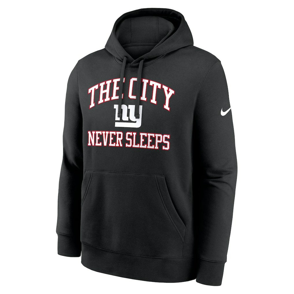 New York Giants The City Never Sleeps Club Fleece Hoodie | NFL Online
