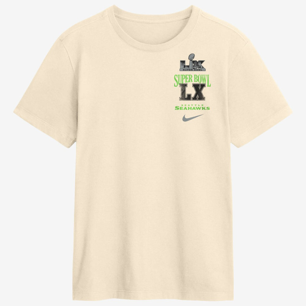 Seattle Seahawks Super Bowl LX Champions Long Ball T-Shirt | NFL Hot