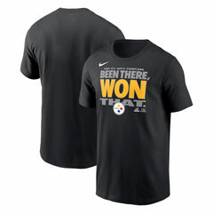 Pittsburgh Steelers 2025 AFC North Division Champions Locker Room Trophy Collection T-Shirt | NFL On sale