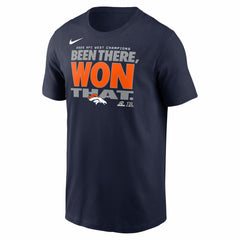 Denver Broncos 2025 AFC West Division Champions Locker Room Trophy Collection T-Shirt | NFL Online