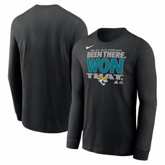 Jacksonville Jaguars 2025 AFC South Division Champions Locker Room Trophy Collection Long Sleeve T-Shirt | NFL US