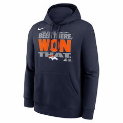 Denver Broncos 2025 AFC West Division Champions Locker Room Trophy Collection Hoodie | NFL Hot