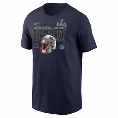 New England Patriots 2025 AFC Champions Glory Shield T-Shirt | NFL On sale