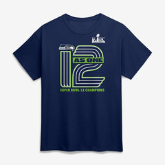 Seattle Seahawks Super Bowl LX Champions Hometown On Top T-Shirt | NFL Outlet