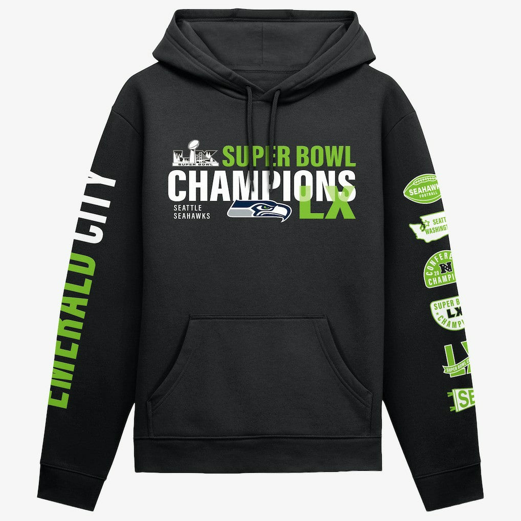 Seattle Seahawks Super Bowl LX Champions Four-Piece Hoodie | NFL On sale