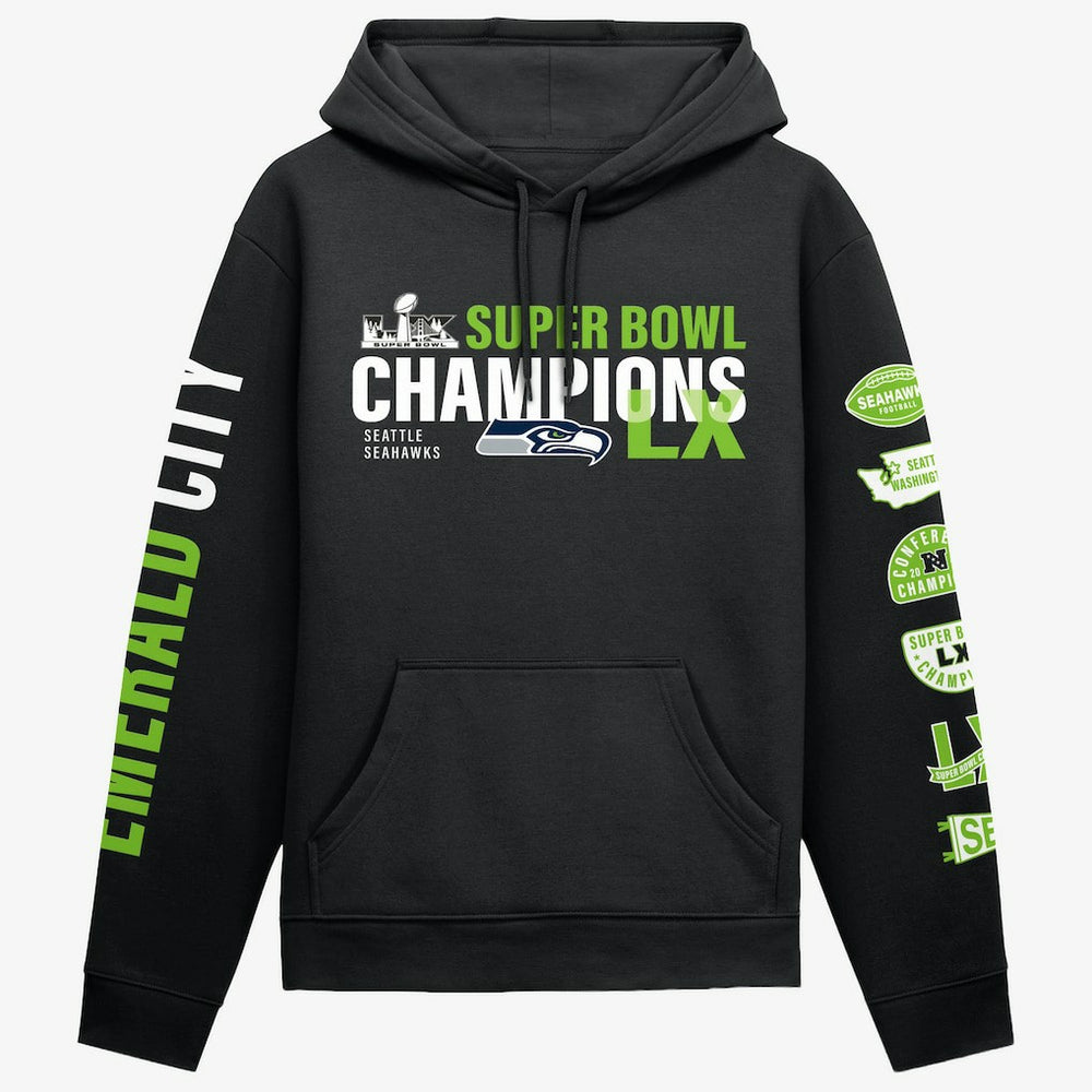 Seattle Seahawks Super Bowl LX Champions Four-Piece Hoodie | NFL On sale