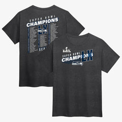 Seattle Seahawks Super Bowl LX Champions Best Teammates Roster T-Shirt | NFL Online