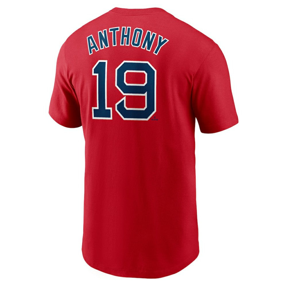 Roman Anthony Boston Red Sox Nike  Fuse Name & Number T-Shirt – Red - MLB T-shirts