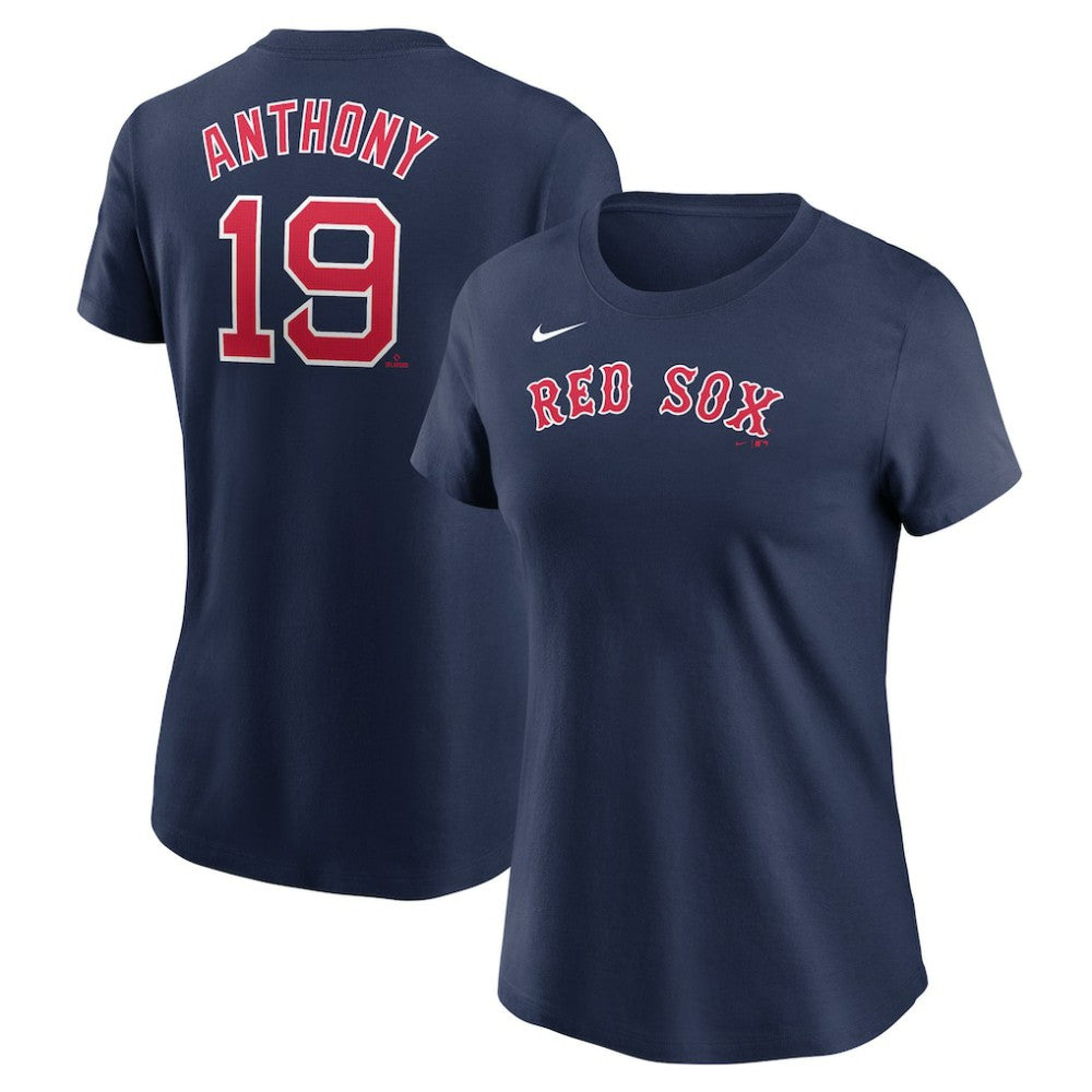 Roman Anthony Boston Red Sox Nike Women's Cooperstown Collection Fuse Name & Number T-Shirt - MLB T-shirts