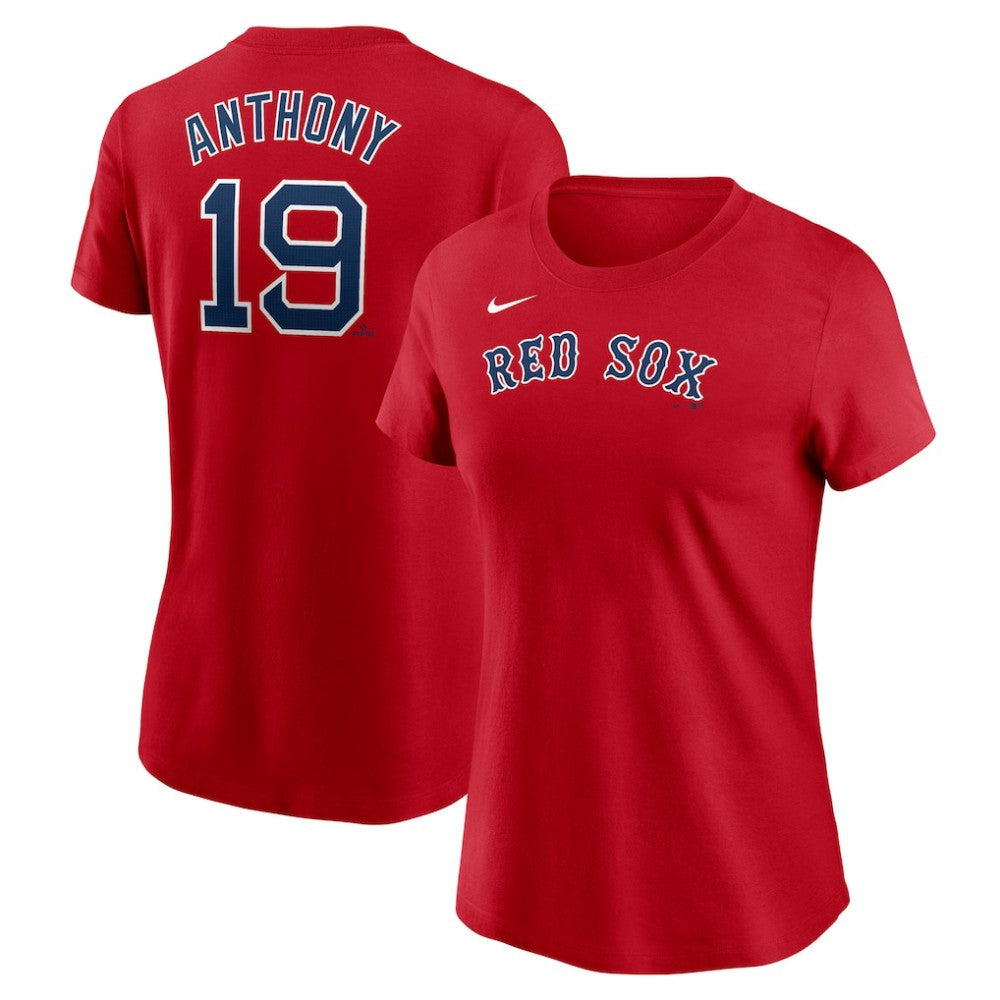 Roman Anthony Boston Red Sox Nike Women's Cooperstown Collection Fuse Name & Number T-Shirt - MLB T-shirts