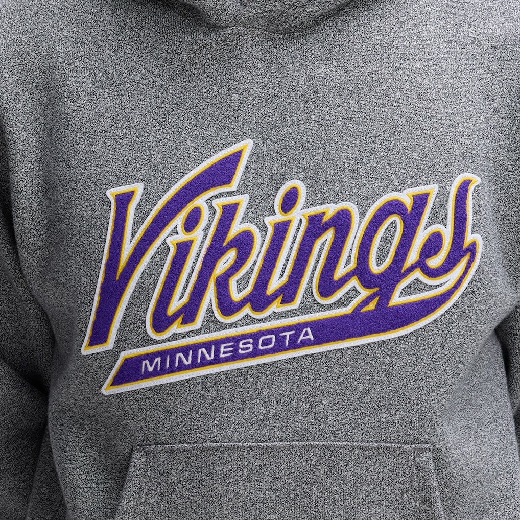 Minnesota Vikings IconicFleece Tipped Hoodie | NFL Outlet