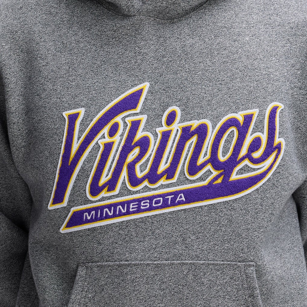 Minnesota Vikings IconicFleece Tipped Hoodie | NFL Outlet