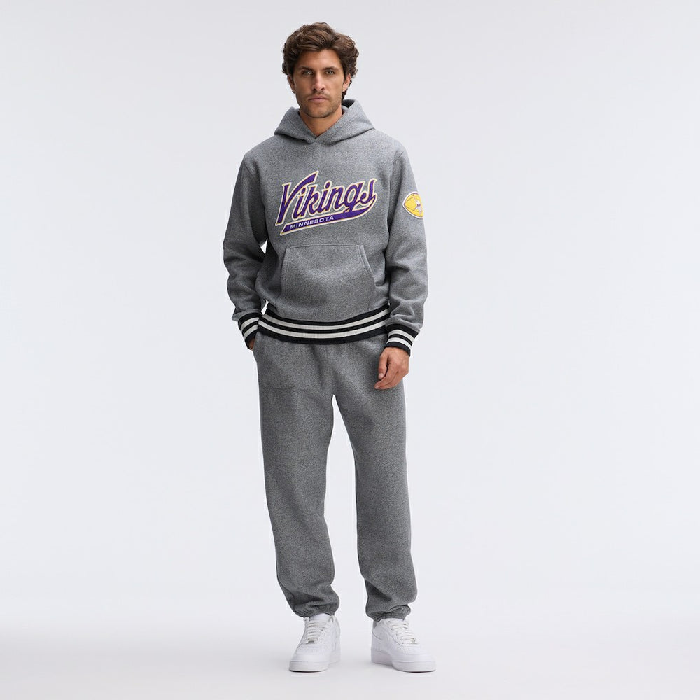 Minnesota Vikings IconicFleece Tipped Hoodie | NFL Outlet