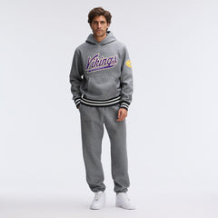 Minnesota Vikings IconicFleece Tipped Hoodie | NFL Outlet