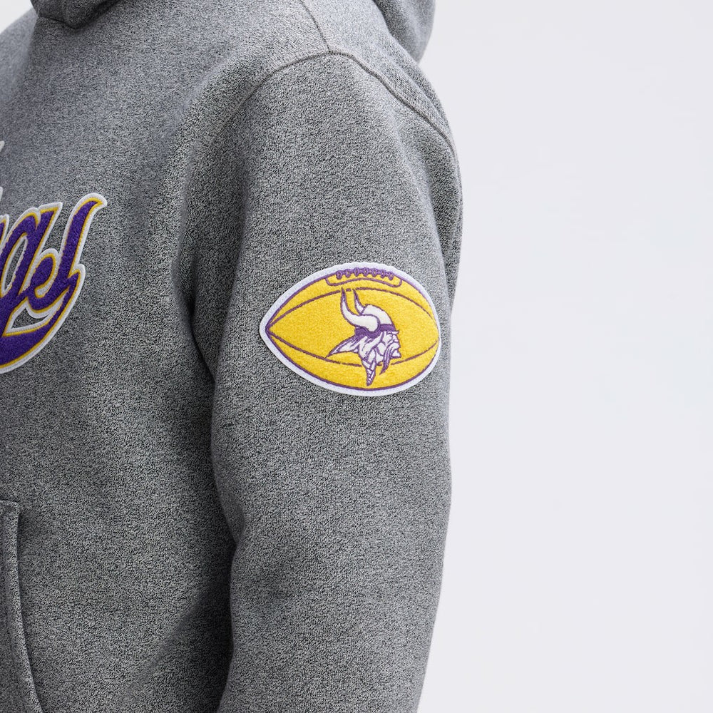 Minnesota Vikings IconicFleece Tipped Hoodie | NFL Outlet