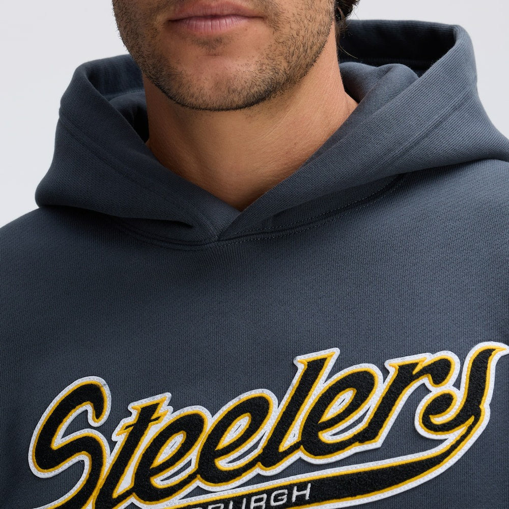 Pittsburgh Steelers IconicFleece Tipped Hoodie | NFL Online
