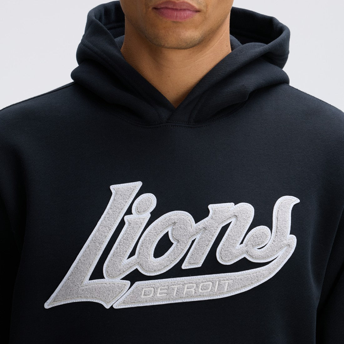 Detroit Lions IconicFleece Tipped Hoodie | NFL Outlet