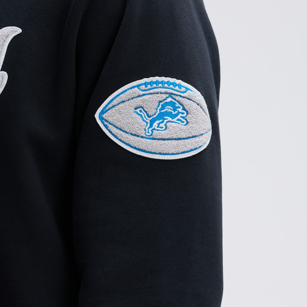 Detroit Lions IconicFleece Tipped Hoodie | NFL Outlet