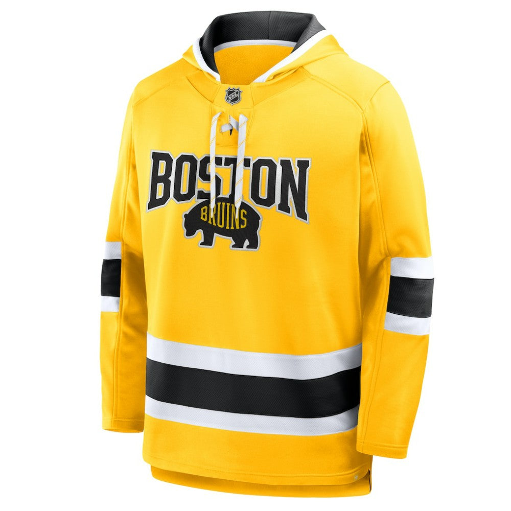 Boston Bruins Fanatics 2026 NHL Stadium Series Lace Up Hoodie -  NHL Hoodies