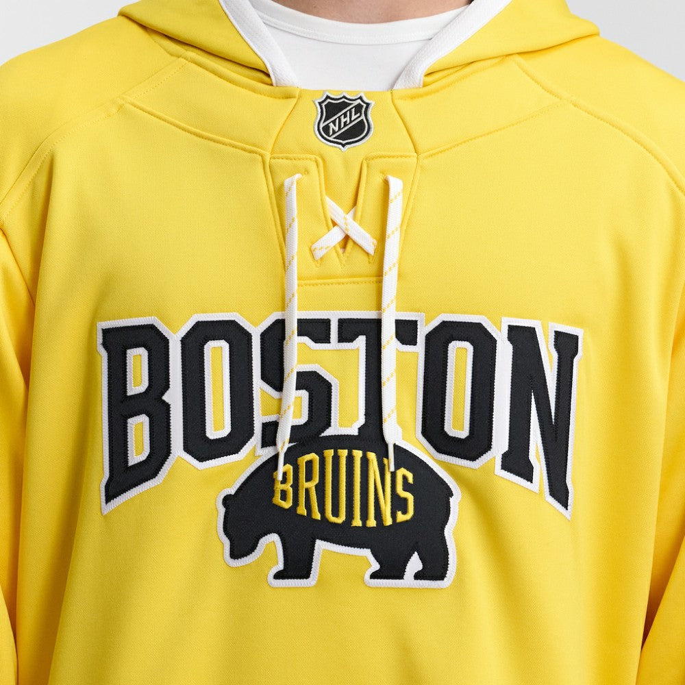 Boston Bruins Fanatics 2026 NHL Stadium Series Lace Up Hoodie -  NHL Hoodies