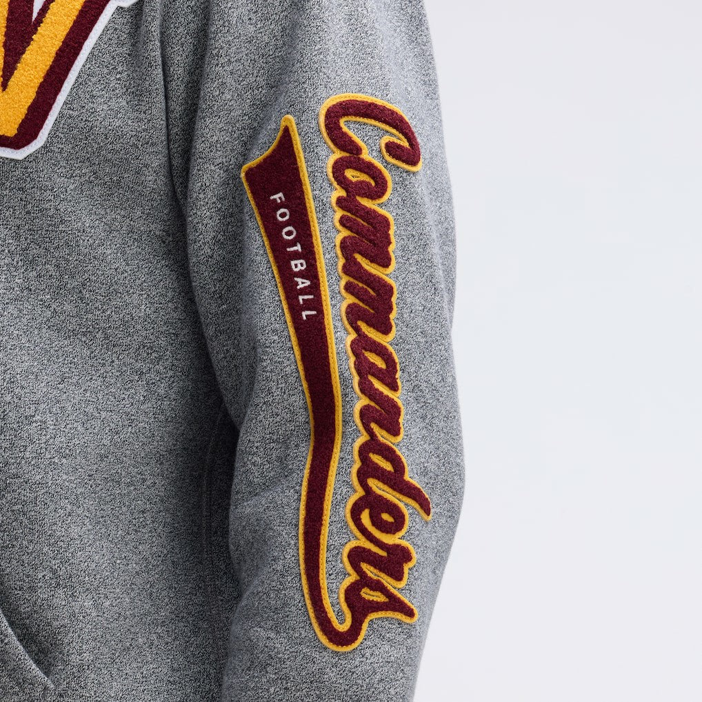 Washington Commanders IconicFleece Letterman Hoodie | NFL On sale