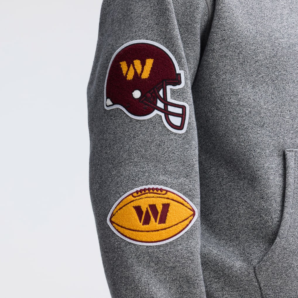 Washington Commanders IconicFleece Letterman Hoodie | NFL On sale