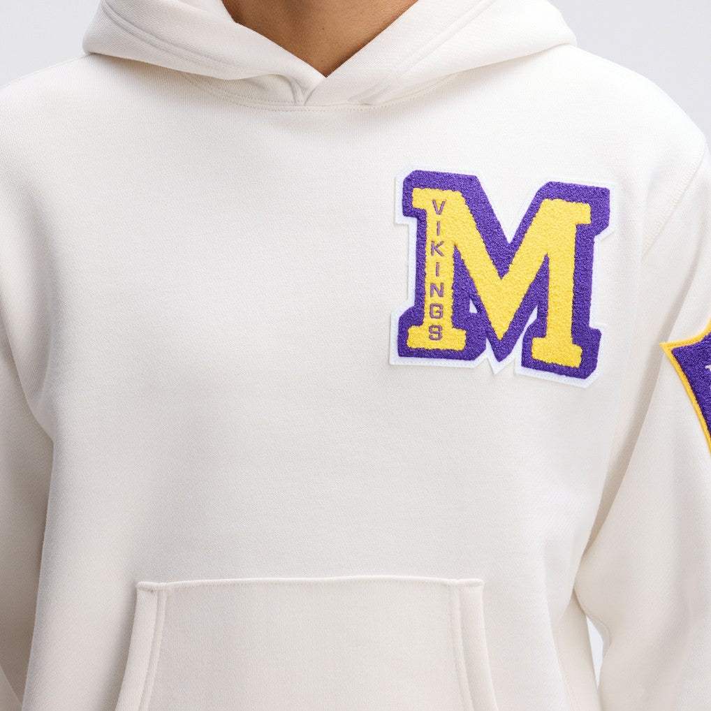 Minnesota Vikings IconicFleece Letterman Hoodie | NFL New