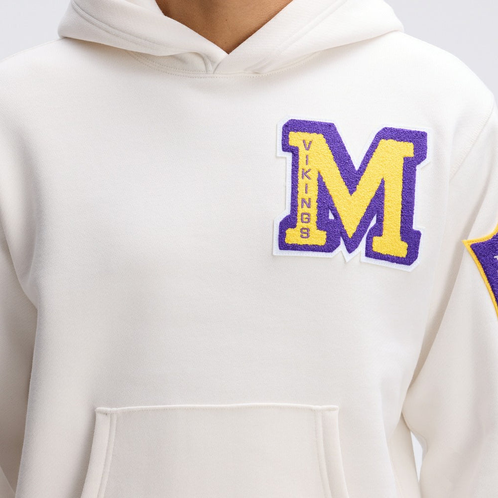 Minnesota Vikings IconicFleece Letterman Hoodie | NFL New