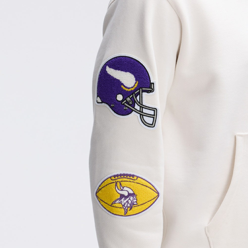 Minnesota Vikings IconicFleece Letterman Hoodie | NFL New