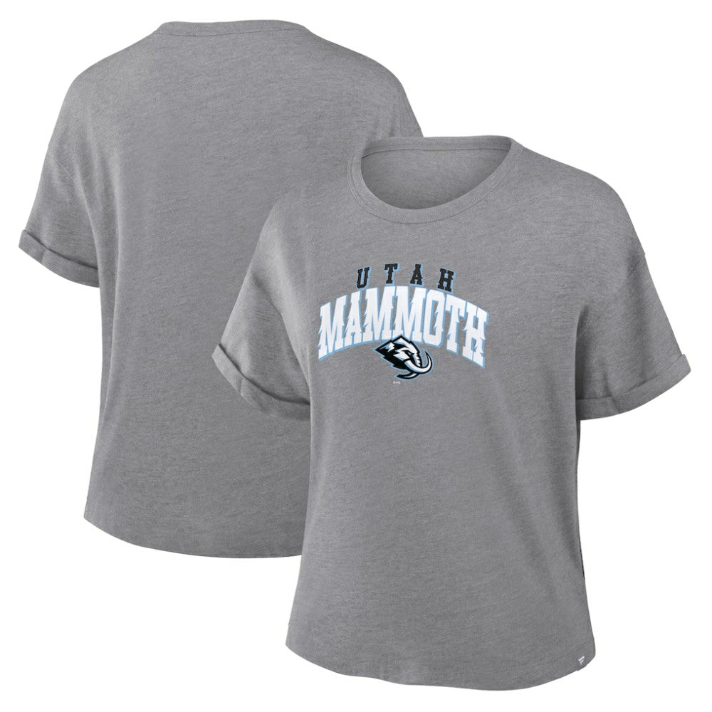 Utah Mammoth Fanatics Women's Tribute Tri-Blend Boxy T-Shirt -  NHL T-shirts
