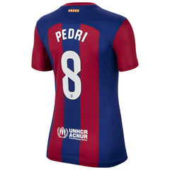 Pedri Barcelona Women's 2023/24 Home Replica Jersey