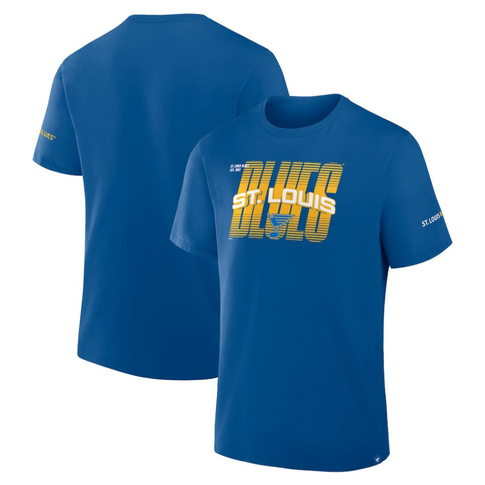 St. Louis Blues Fanatics Team Vision Legacy T-Shirt -  NHL T-shirts