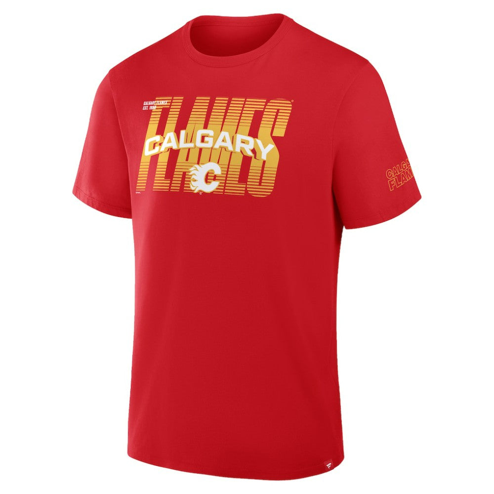 Calgary Flames Fanatics Team Vision Legacy T-Shirt -  NHL T-shirts