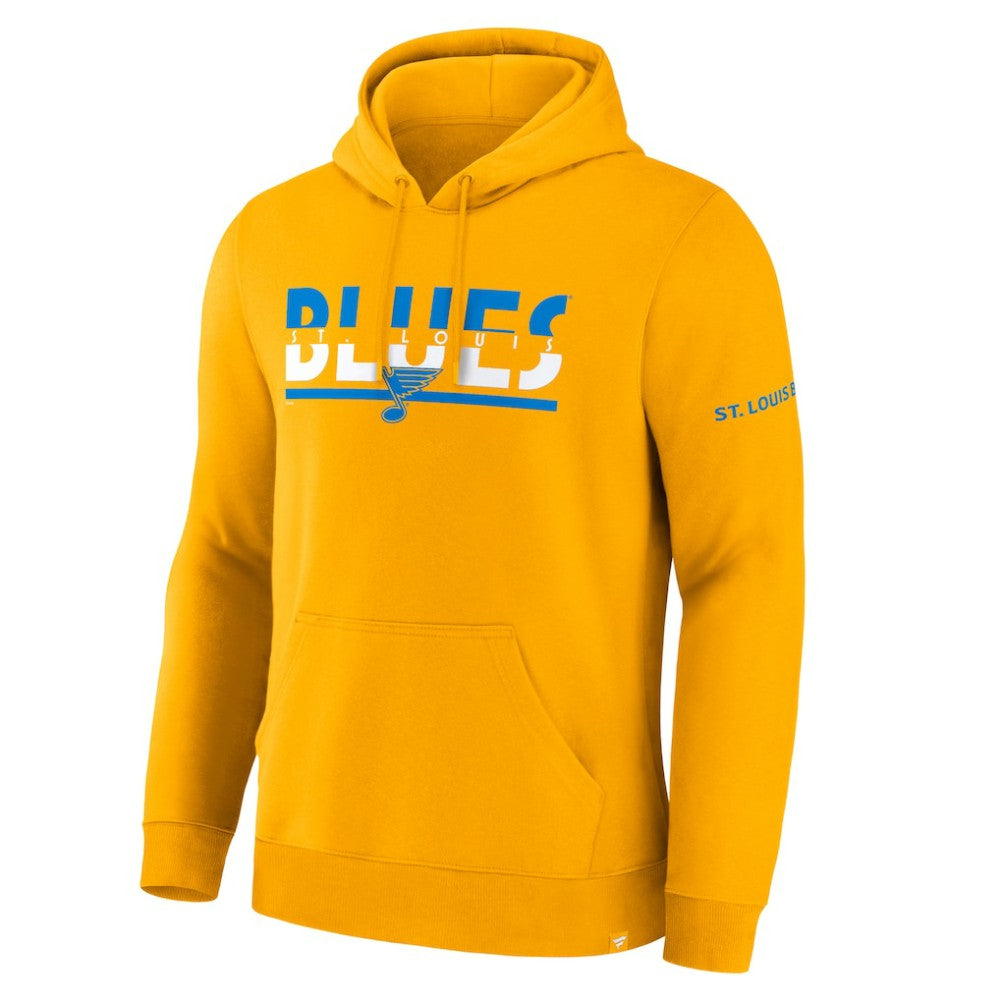 St. Louis Blues Fanatics Half Wall Legacy Hoodie -  NHL Hoodies
