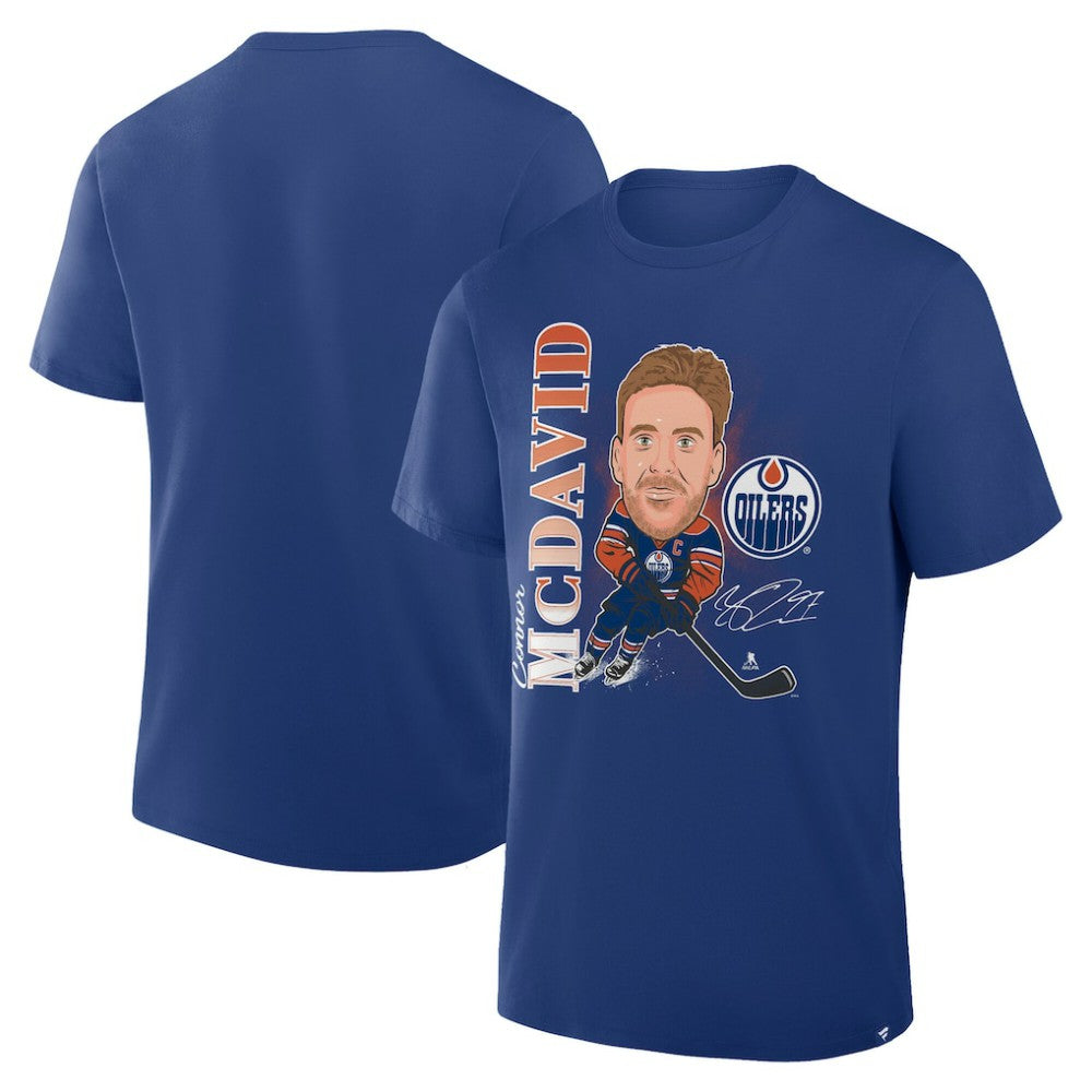 Connor McDavid Edmonton Oilers Fanatics Caricature Player T-Shirt -  NHL T-shirts