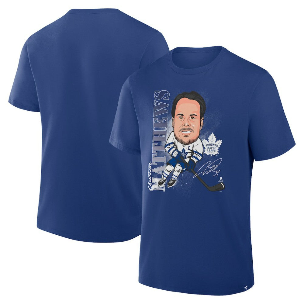 Auston Matthews Toronto Maple Leafs Fanatics Caricature Player T-Shirt -  NHL T-shirts