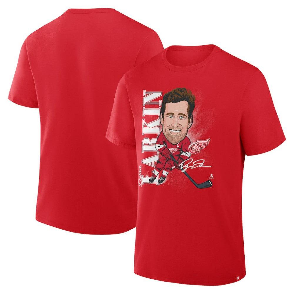 Dylan Larkin Detroit Red Wings Fanatics Caricature Player T-Shirt -  NHL T-shirts