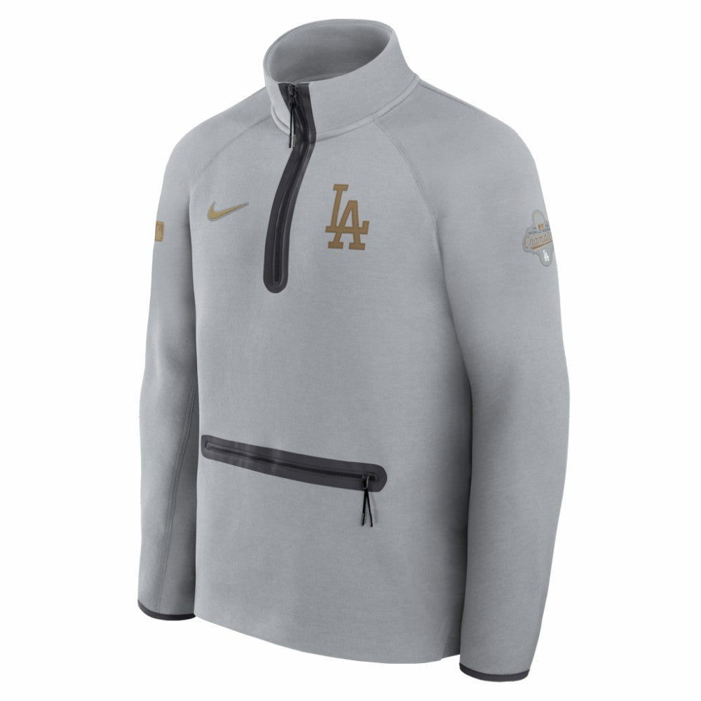 Los Angeles Dodgers Nike 2026 Gold Collection Tech Fleece Half-Zip Pullover - MLB Pullover