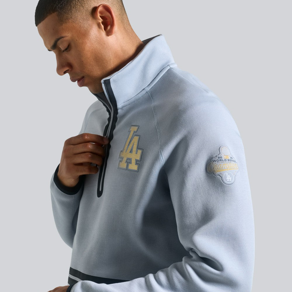 Los Angeles Dodgers Nike 2026 Gold Collection Tech Fleece Half-Zip Pullover - MLB Pullover