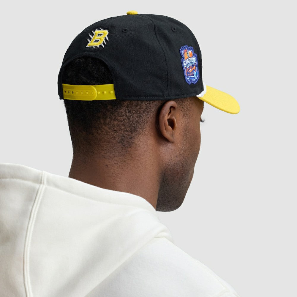 Boston Bruins Fanatics 2026 NHL Stadium Series Authentic Pro A-Frame Adjustable Hat -  NHL Hats