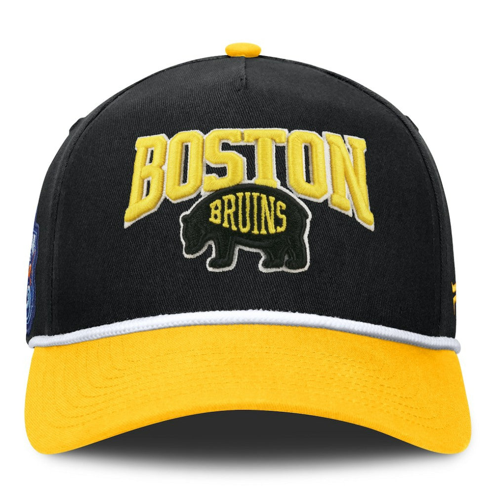 Boston Bruins Fanatics 2026 NHL Stadium Series Authentic Pro A-Frame Adjustable Hat -  NHL Hats