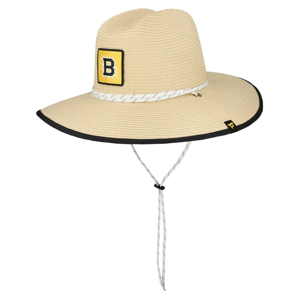 Boston Bruins Fanatics 2026 NHL Stadium Series Straw Hat -  NHL Hats